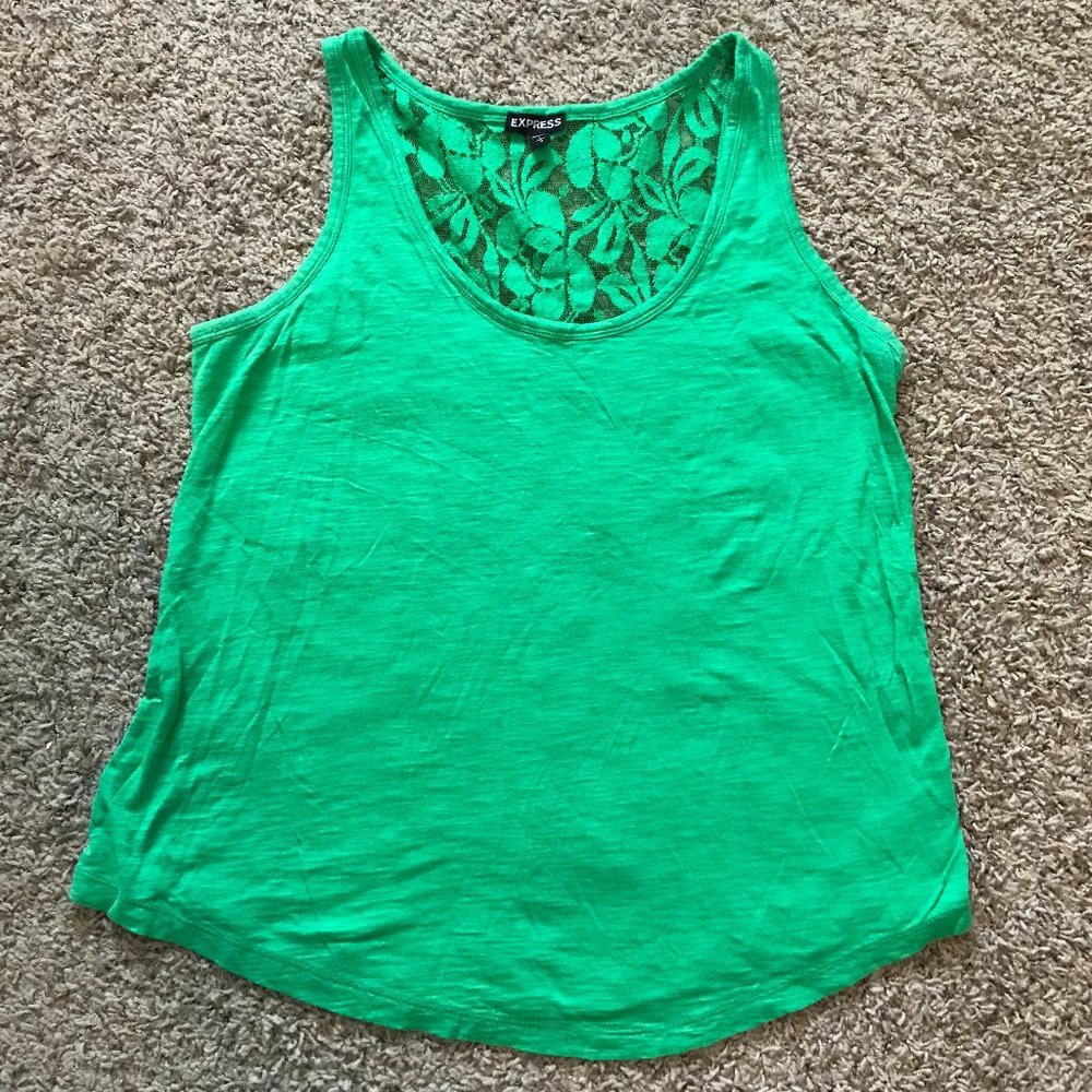 EXPRESS WOMENS TANK TOP SZ LGE IN EUC
